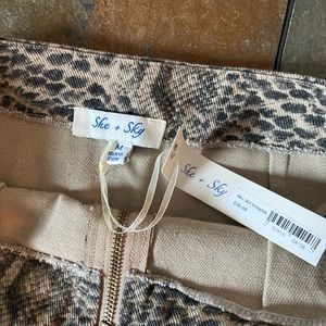 She & sky nwt snake print skirt medium